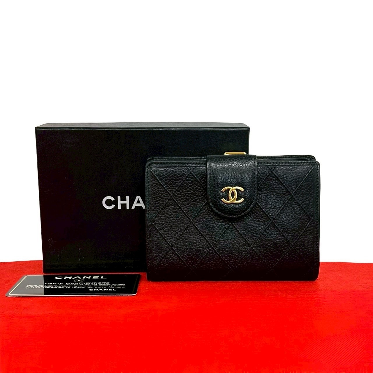 B (目立った傷や汚れなし)】CHANEL シャネル ビコローレ ココマーク