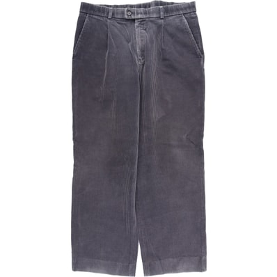 古着 ラコステ LACOSTE ワンタック コーデュロイパンツ メンズw35相当/eaa627313