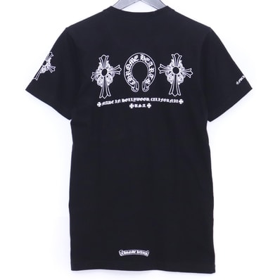 CHROME HEARTS ハーフスリーブポケットTシャツ ホースシュー ヘアリークロス