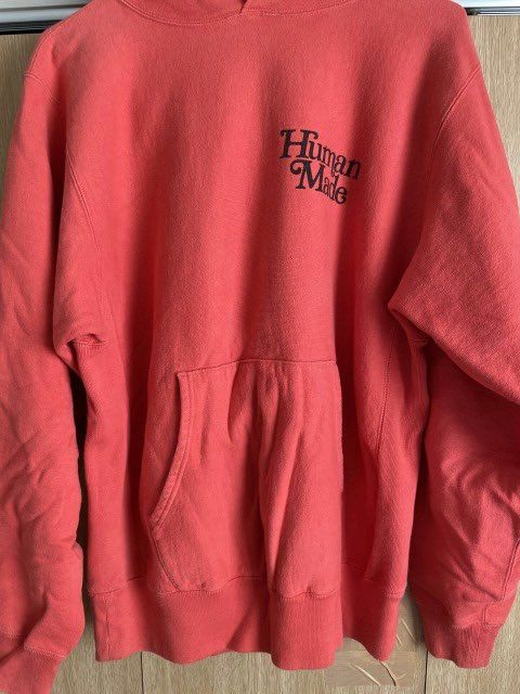 HUMAN MADE Girls Don ’t Cry hoodie "Red" / VERDY