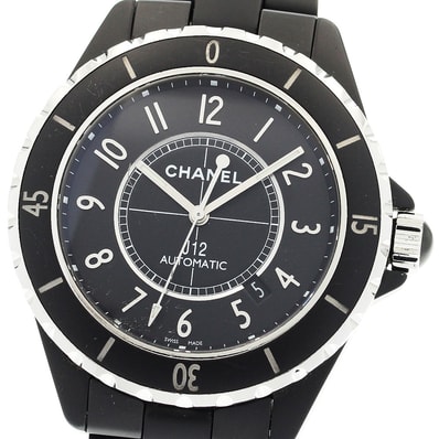 シャネル J12 H3131 メンズ 【中古】