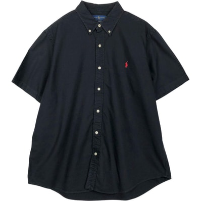 古着 ラルフローレン Ralph Lauren RALPH LAUREN CLASSIC FIT 半袖 ボタンダウンシャツ メンズXL相当/eaa658042
