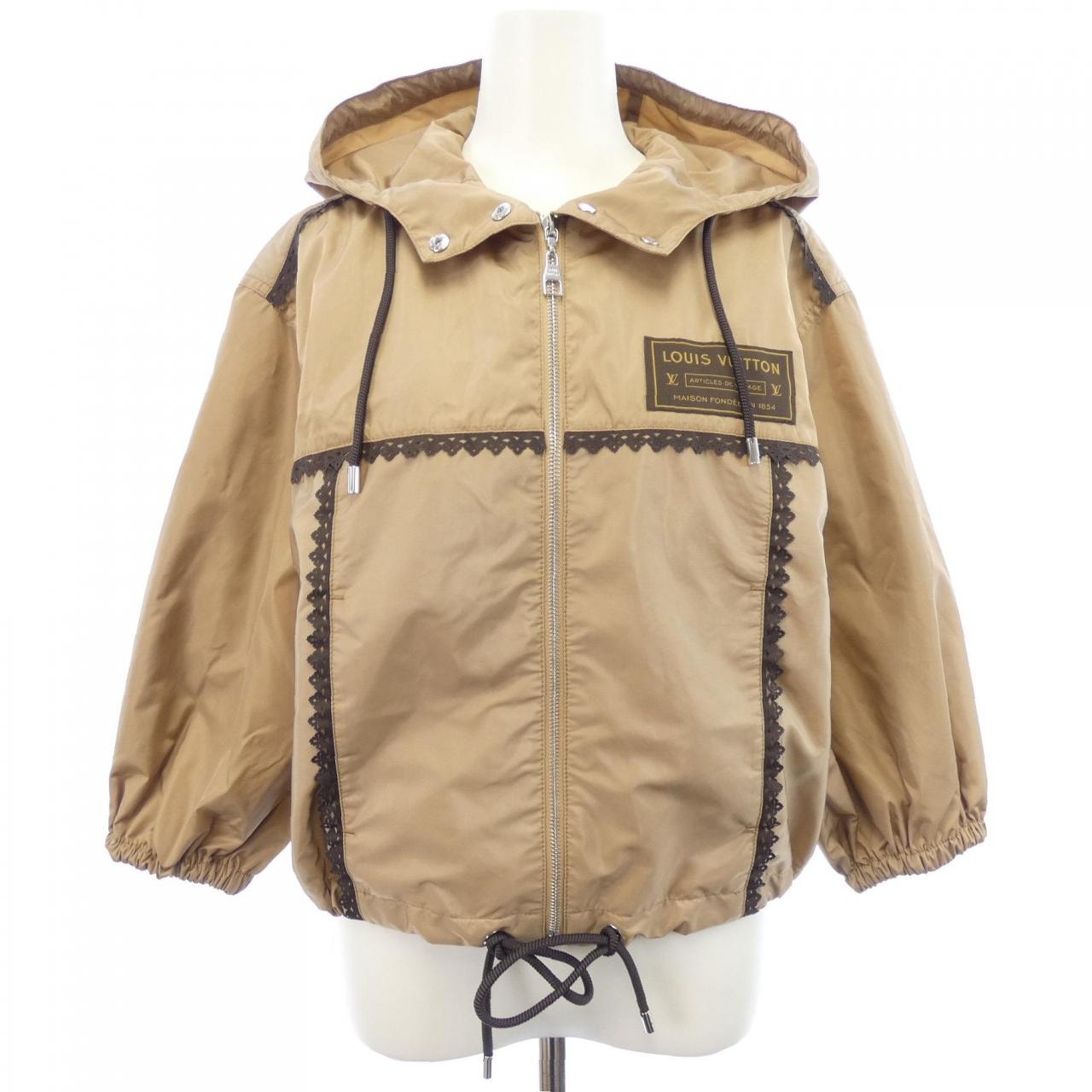 ルイヴィトン LOUIS VUITTON レーストリム フーデッドパーカ FVOW20ZM4 ジャケット