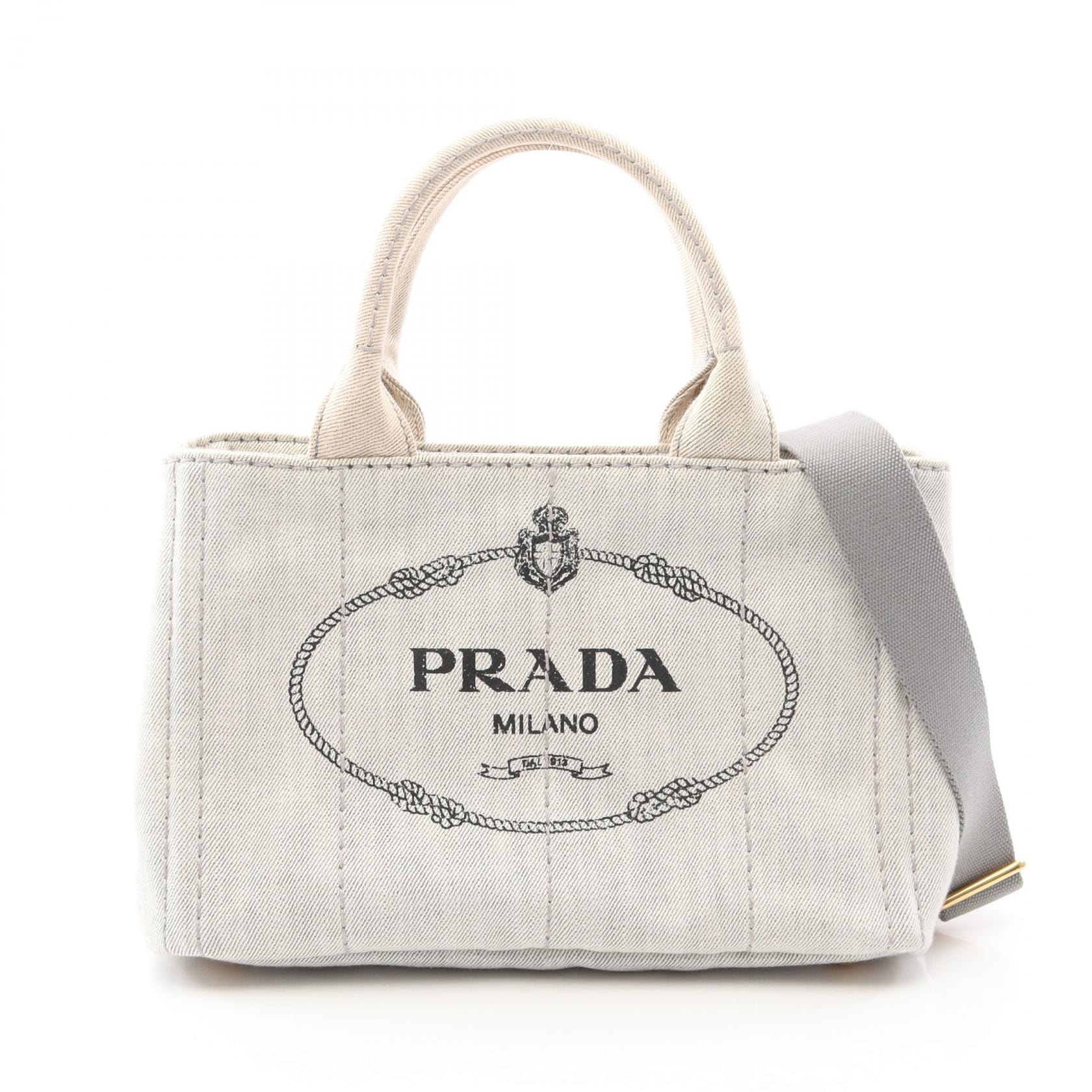 D (傷や汚れあり)】プラダ PRADA CANAPA カナパ トートバッグ バッグ
