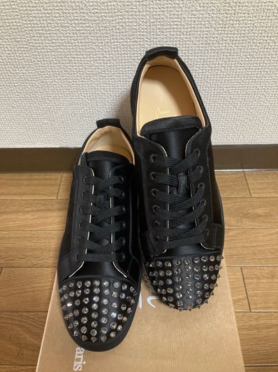 クリスチャンルブタン 定番ブラック スニーカー