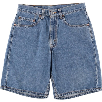 古着 90年代 リーバイス Levi's 550 RELAXED FIT デニムショーツ ショートパンツ カナダ製 メンズw31相当 ヴィンテージ/eaa555579