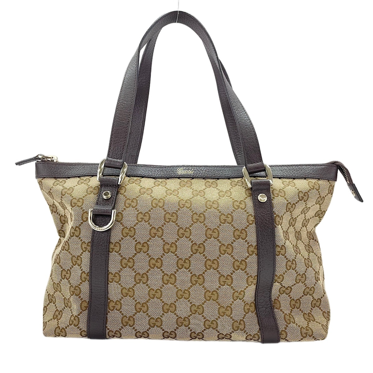 グッチ GUCCI GGキャンバス トートバッグ【中古】