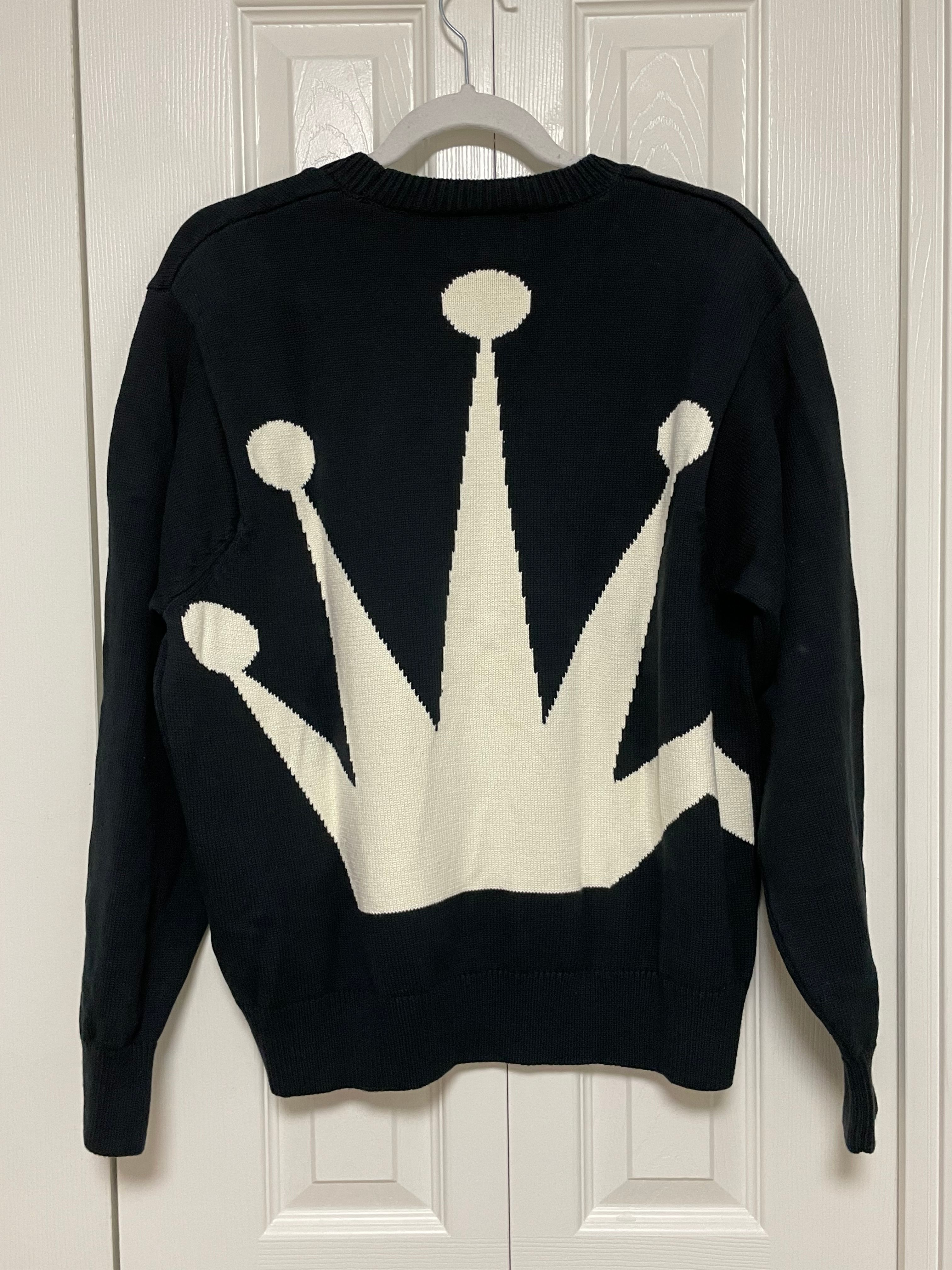Stussy Bent Crown Sweater "Black"