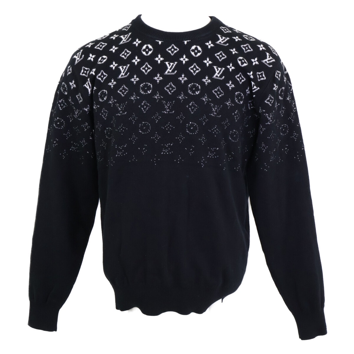 ルイヴィトン 【国内正規/24年製】1AFAPX/RM241Q USO HQN42W グラディエント コットン クルーネックニットセーター XS