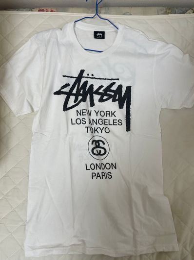 Stussy WORLD TOUR TEE "White"