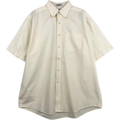 古着 エルエルビーン L.L.Bean 半袖 ボタンダウン ストライプシャツ メンズL相当/eaa674110