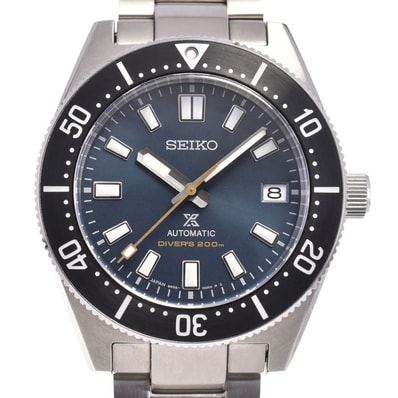 セイコー SEIKO SBDC107/6R35-00W0 プロスペックス ダイバーズ 55周年記念モデル ブルーグレー 自動巻き メンズ 美品 腕時計 D#146991