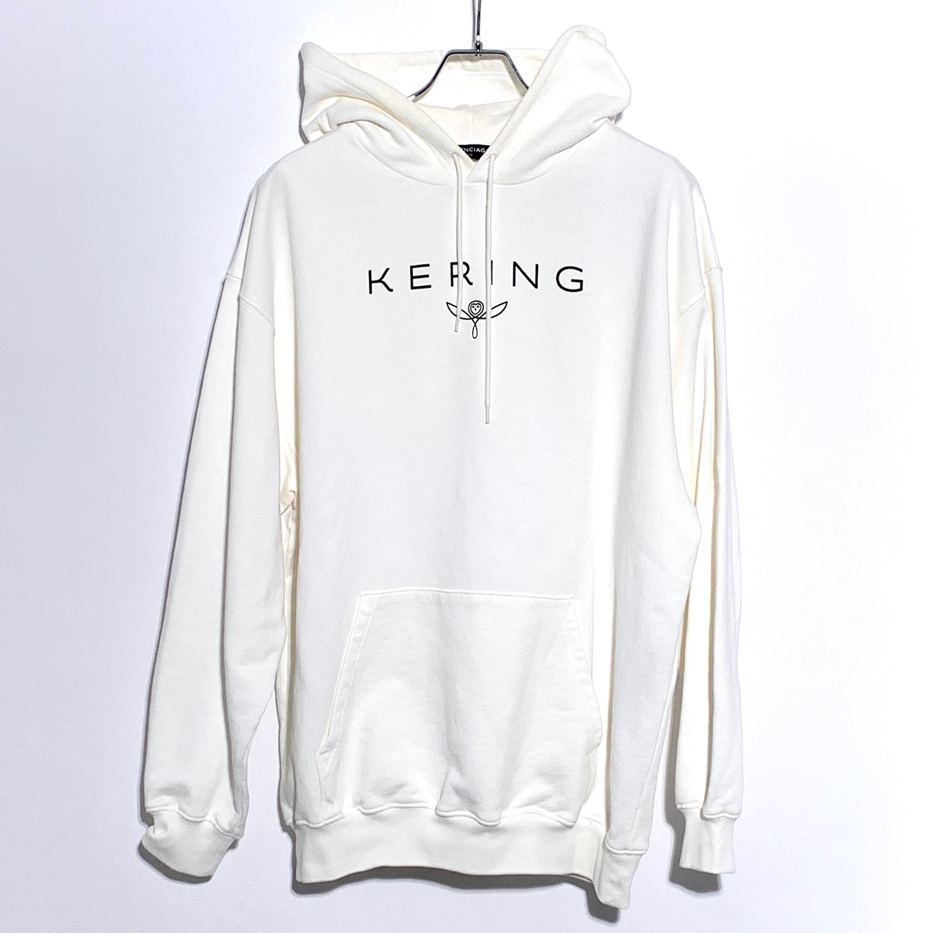 Balenciaga Kering プルオーバーパーカー white