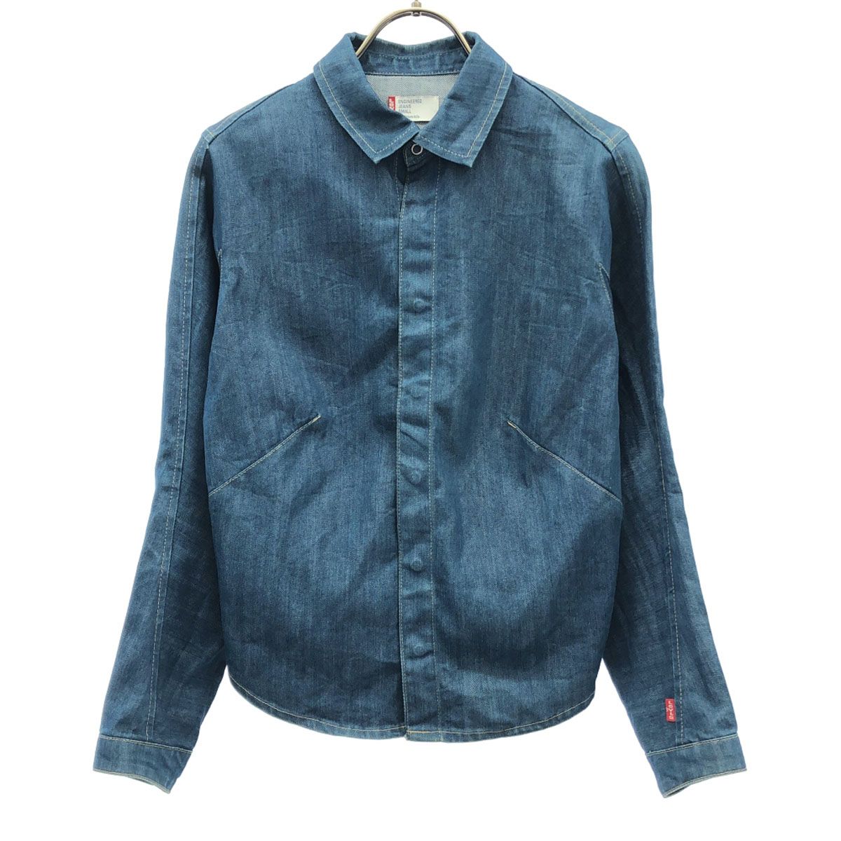 Levi's リーバイス 日本製 長袖 立体裁断 デニムシャツ S エンジニアードジーンズ