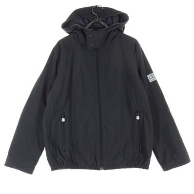 X-girl エックスガール 日本製 ワンポイントロゴ 長袖 ナイロンジャケット 1 ブラック リバーシブル