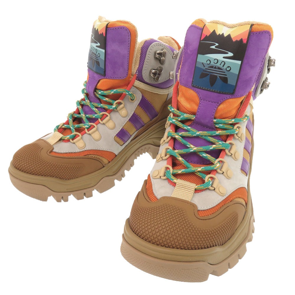 グッチ × アディダス adidas 721394 キャンバス