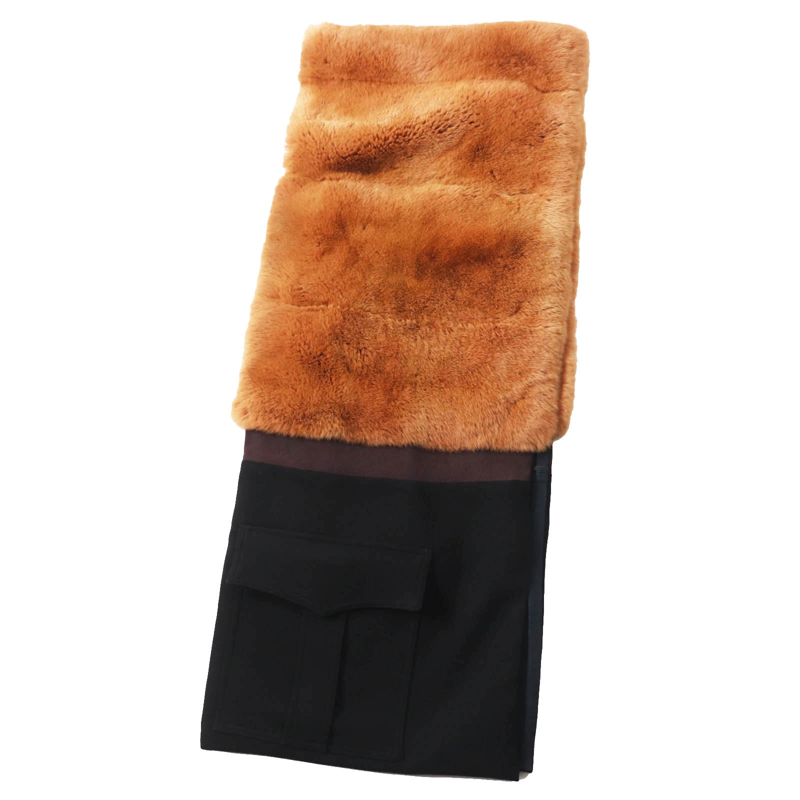 極美品 マルニ
 ストール ブラウン ブラック レディース