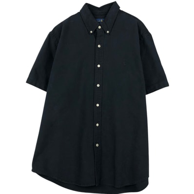 古着 ラルフローレン Ralph Lauren CLASSIC FIT 半袖 ボタンダウンシャツ メンズXL相当/eaa641629