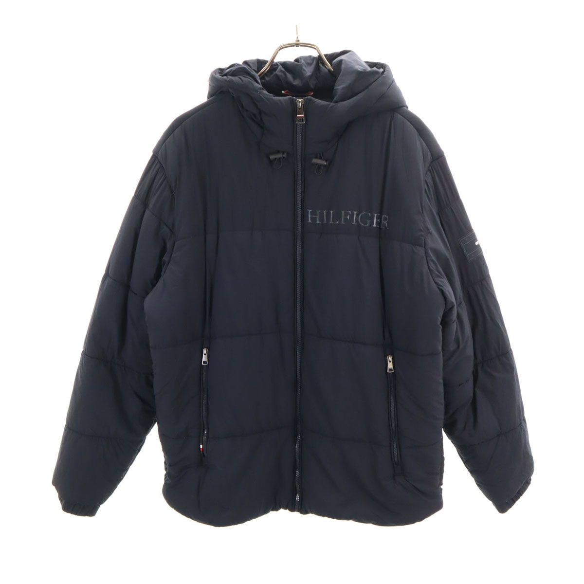 TOMMY HILFIGER トミーヒルフィガー 中綿ジャケット M ネイビー