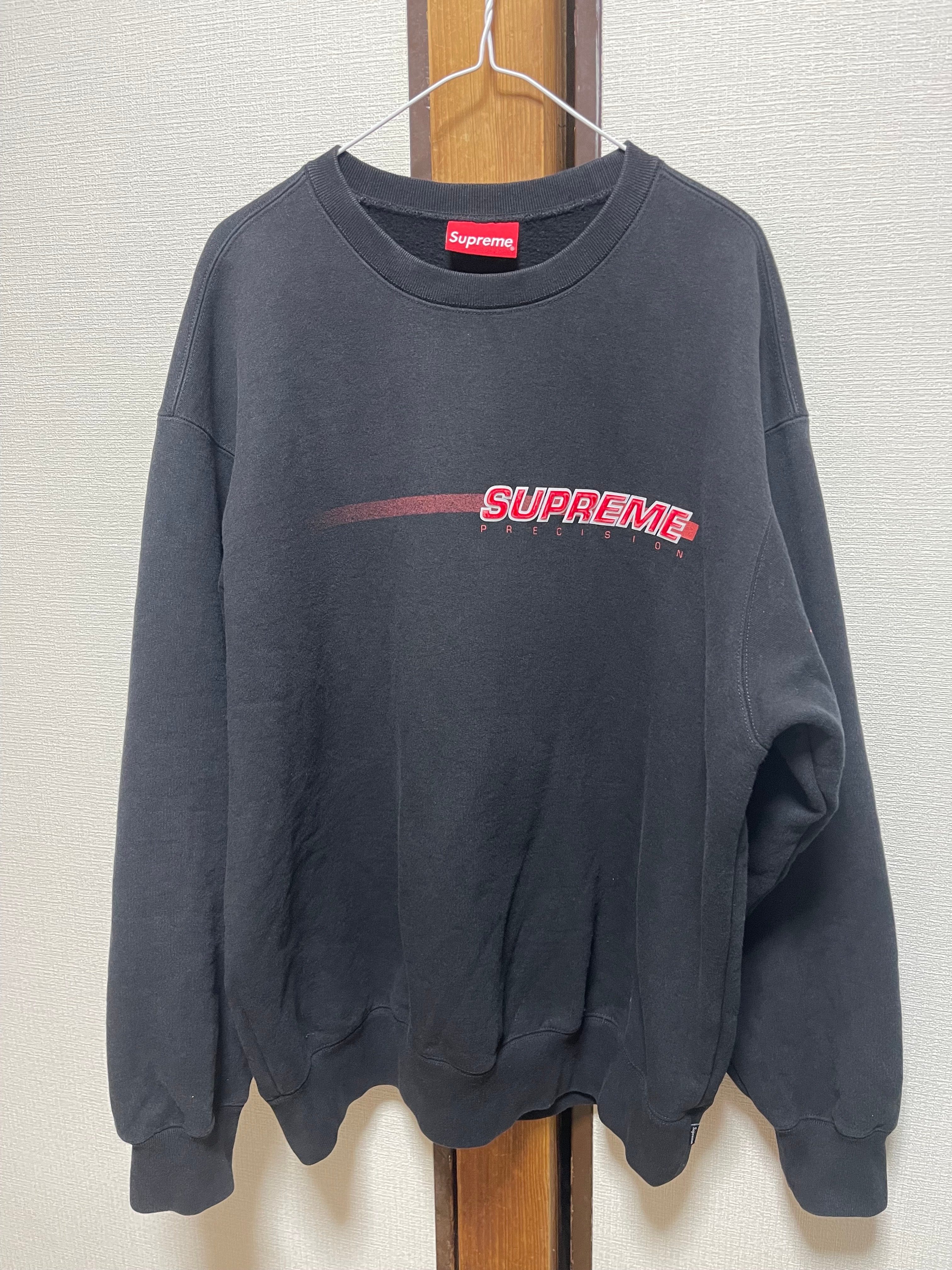 Supreme Precision Crewneck  "Black"