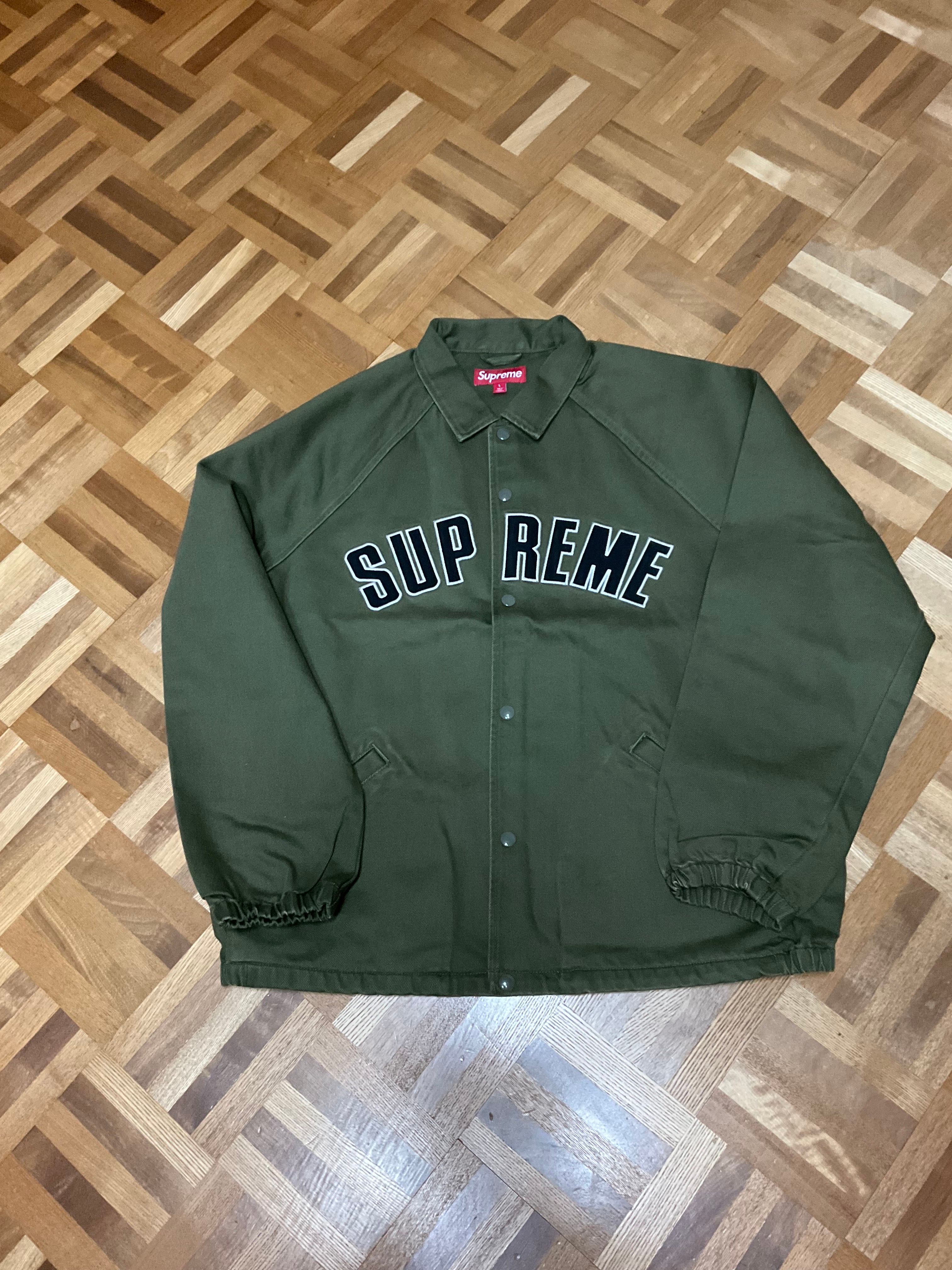 Supreme ARC Denim Coaches Jacket "Olive"