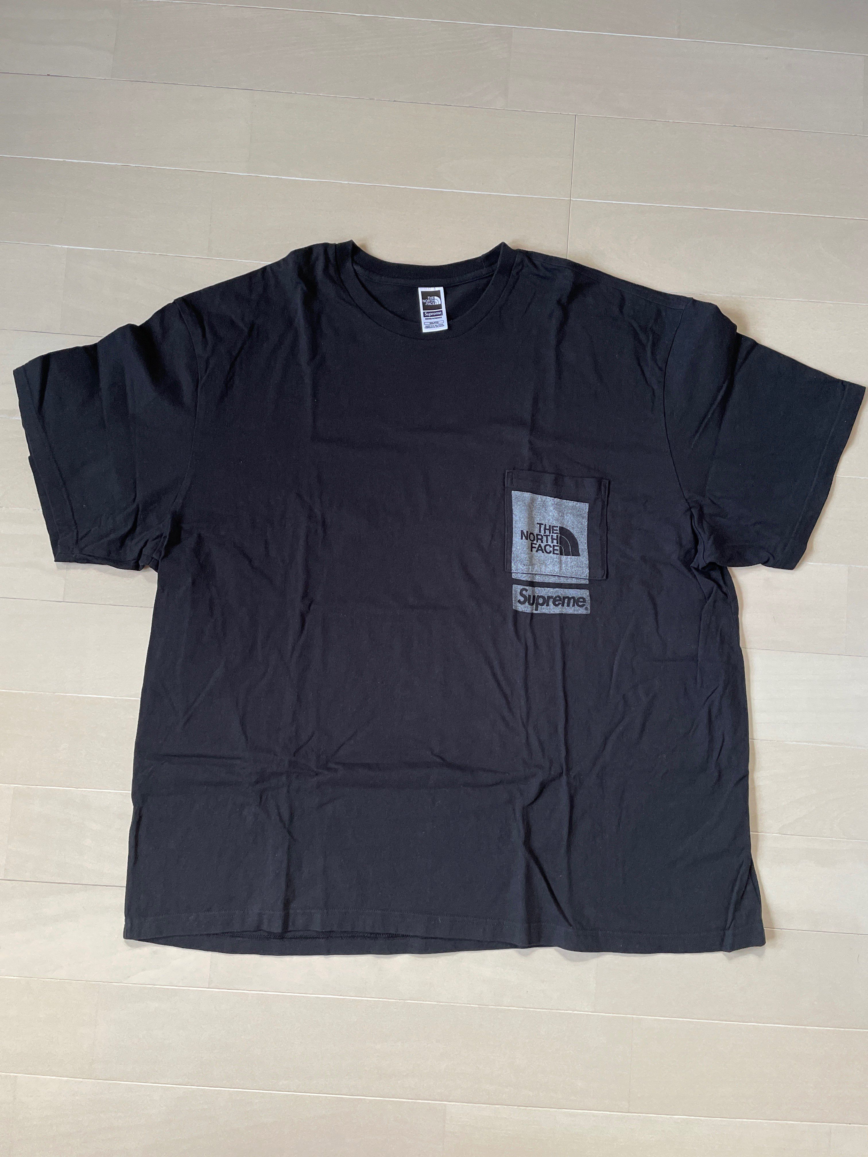 Supreme x The North Face Printed Pocket Tee "Black"