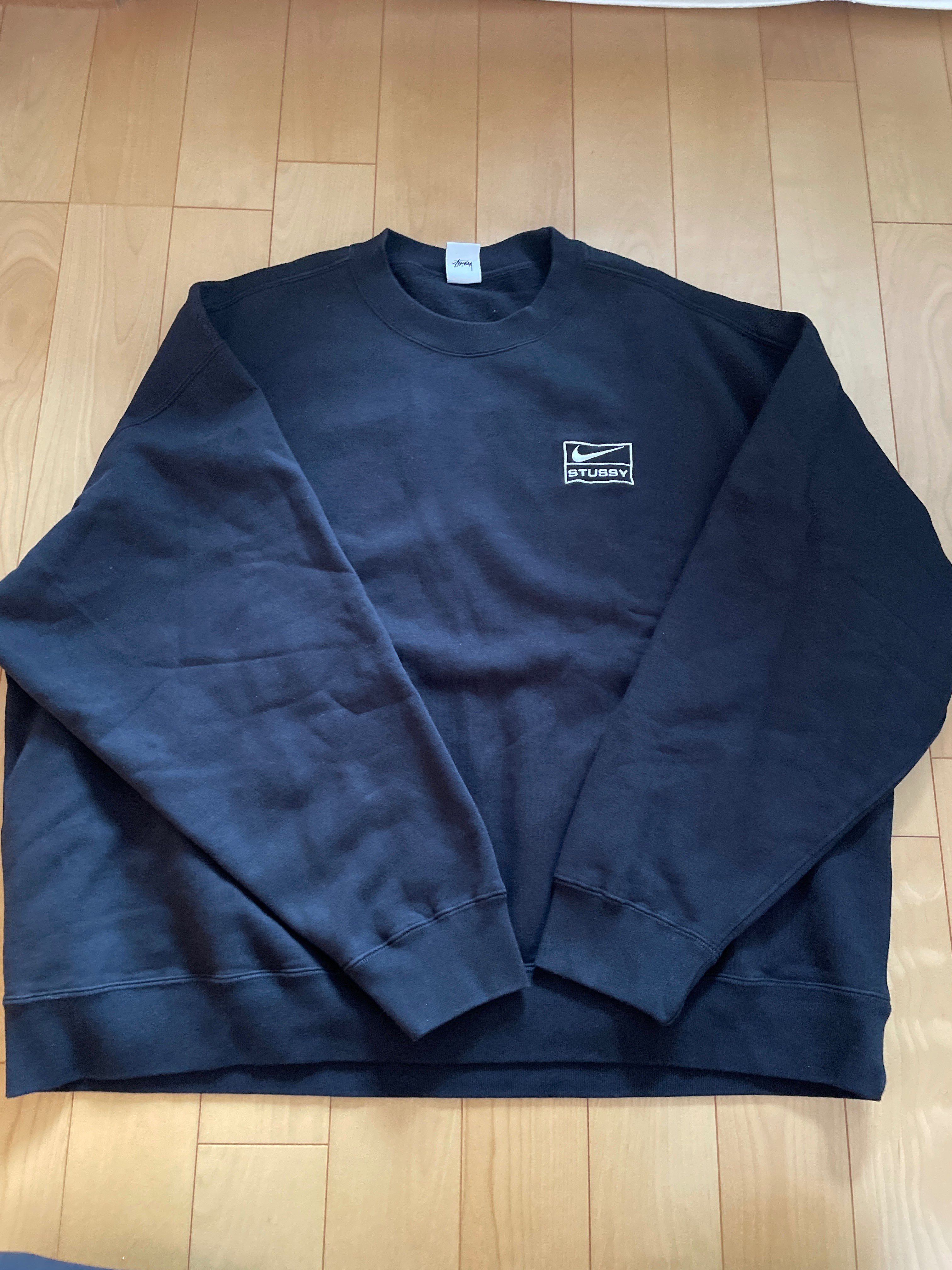 Stussy x Nike Wash Crew (US Size) "Black" DO5310-010