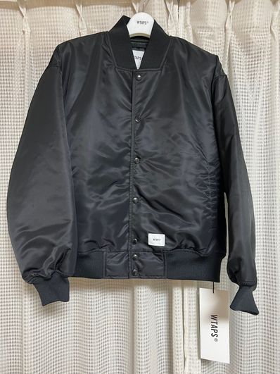 Wtaps TEAM / JACKET / NYLON. TWILL "Black"