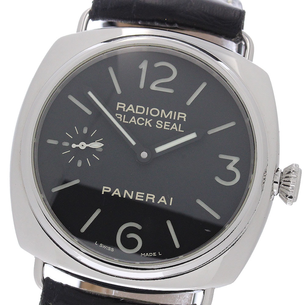 パネライ ラジオミール ブラックシール PAM00183 メンズ 【中古】