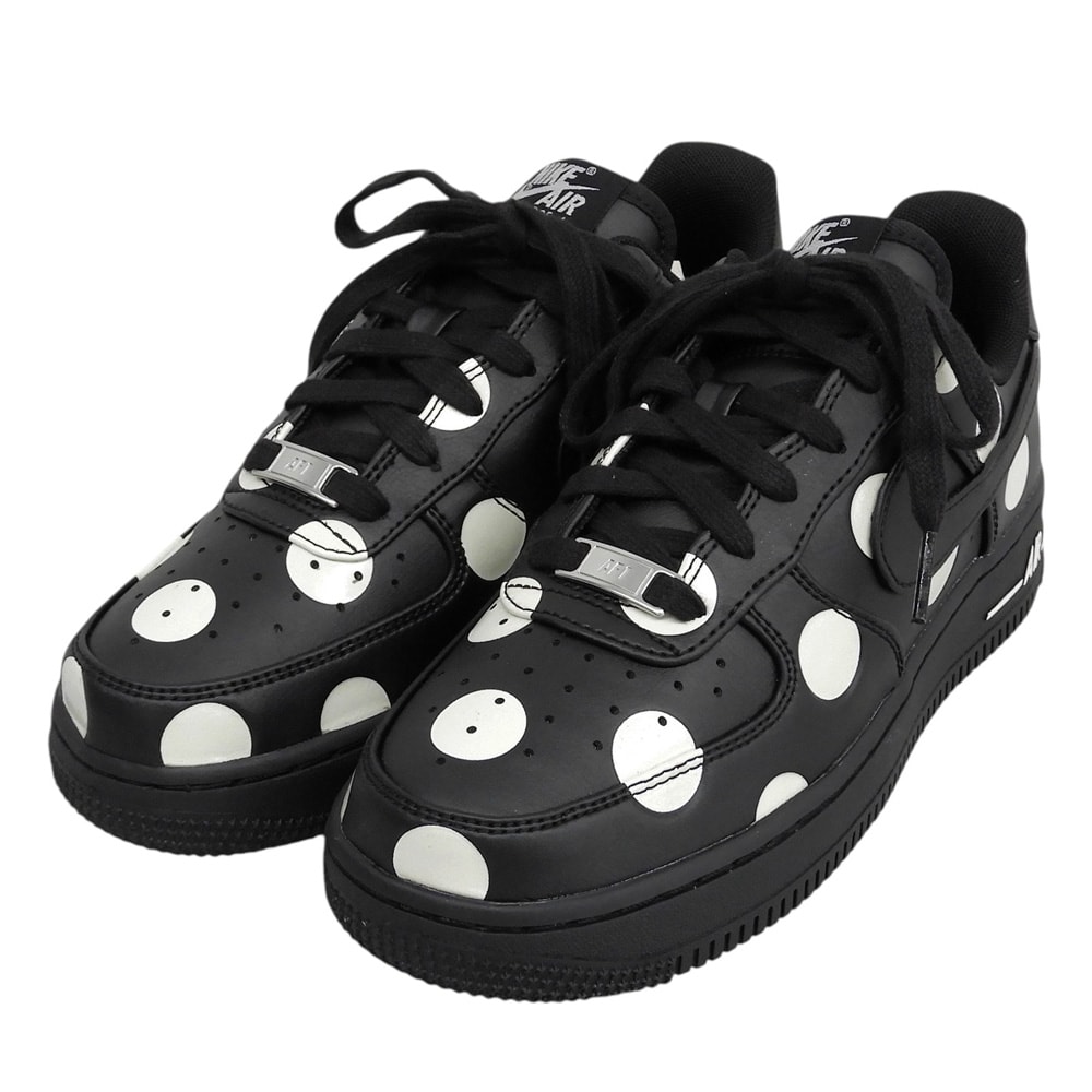 ナイキ 新品同様 AIR FORCE 1 '07 ローカット スニーカー シューズ レディース 黒 ブラック 23.5cm IR8647 001 6.5(US)