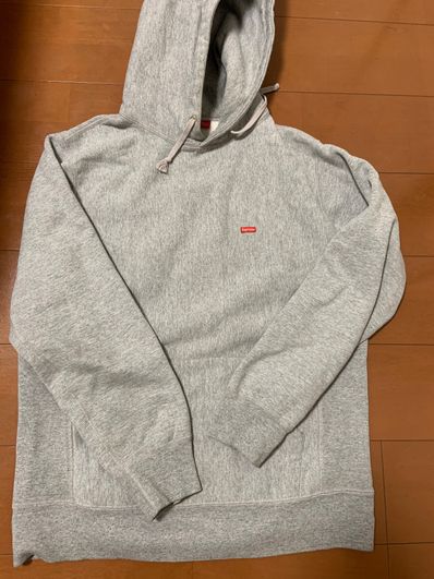 Supreme Small Box Hooded Sweatshirt "Grey" (21SS)