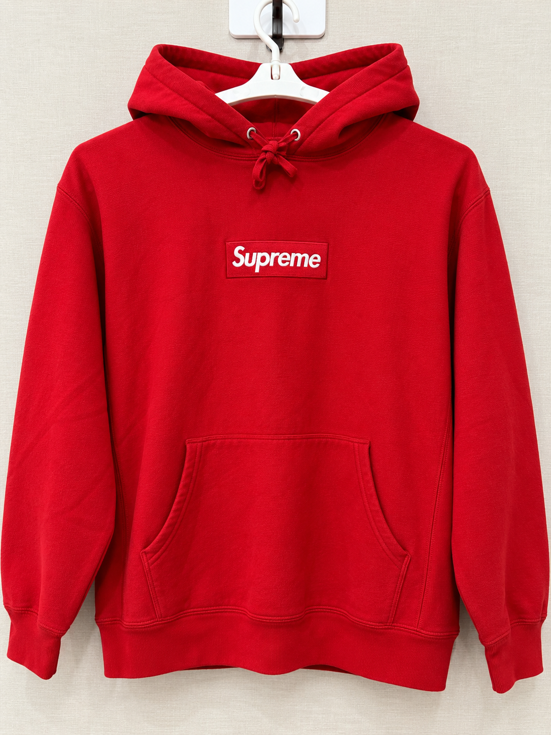 Supreme Box Logo Hooded Sweatshirt "Red" (23FW)