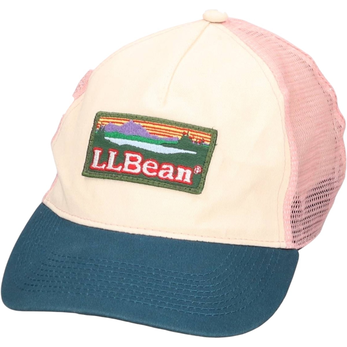 古着 エルエルビーン L.L.Bean ツートン メッシュキャップ フリーサイズ相当/gaa006795