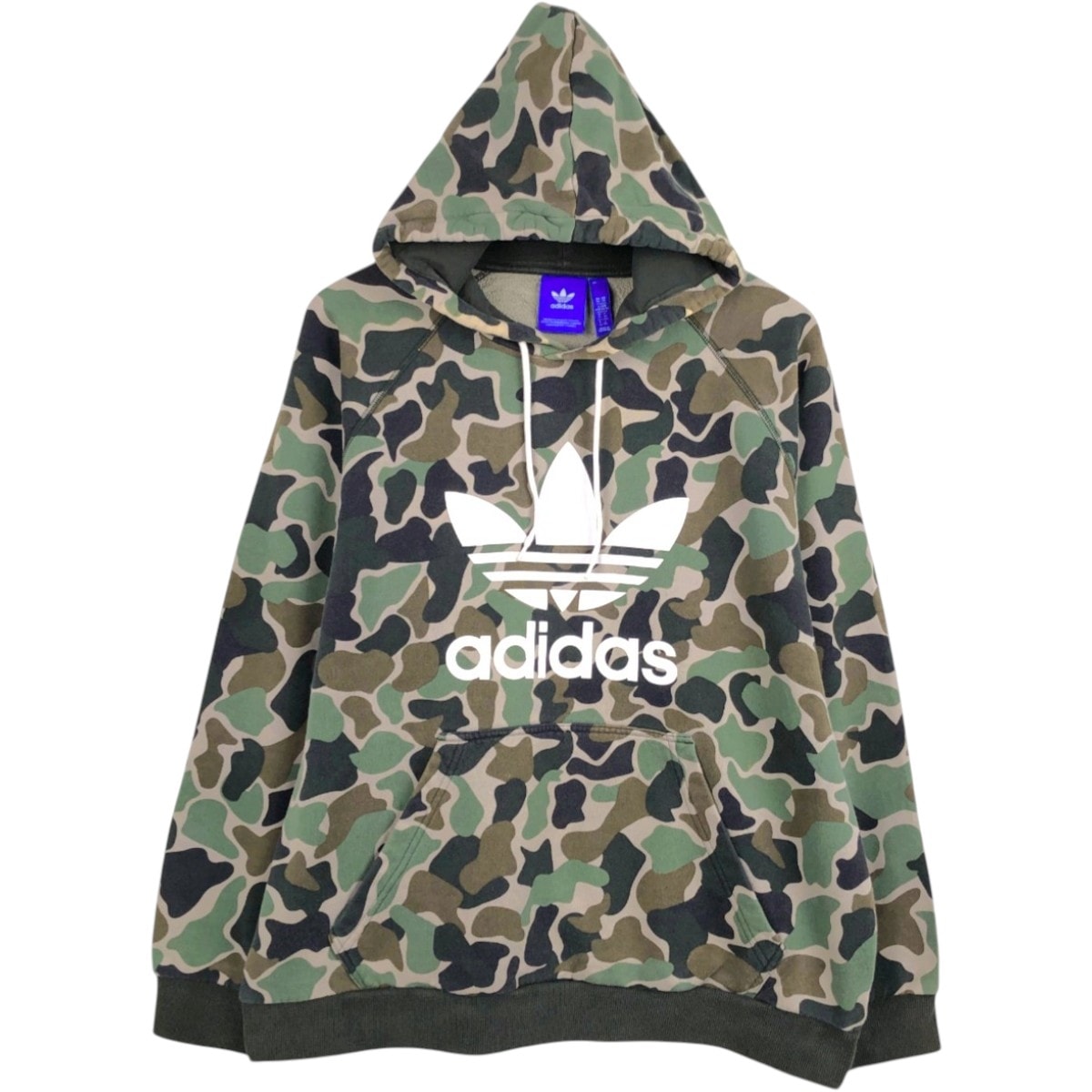 古着 アディダス adidas ORIGINALS オリジナルス スウェットプルオーバーパーカー メンズXL相当/eaa678969