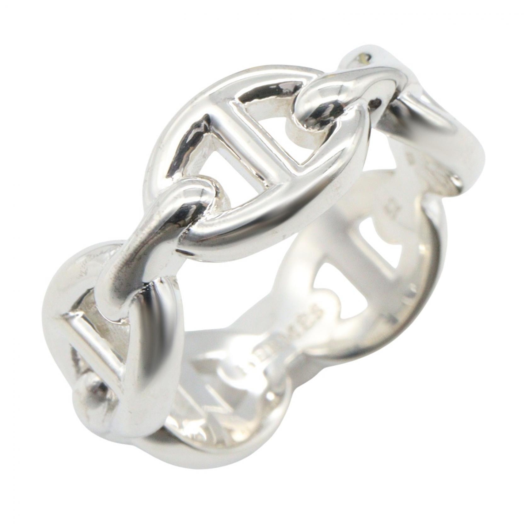 エルメス HERMES シェーヌダンクルアンシェネPM リング・指輪 ジュエリー シルバー925 レディース シルバー系 【中古】