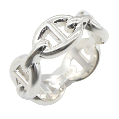 エルメス HERMES シェーヌダンクルアンシェネPM リング・指輪 ジュエリー シルバー925 レディース シルバー系 【中古】