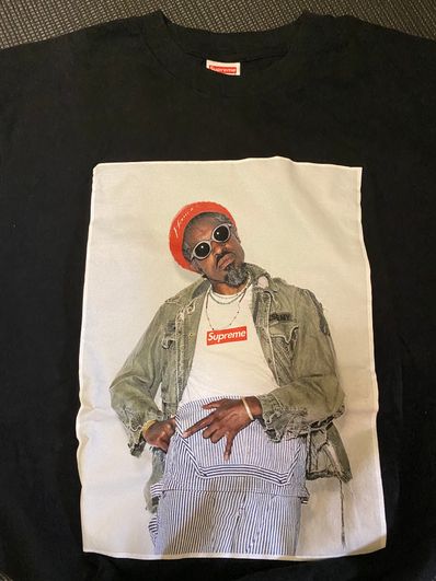 Supreme Andre 3000 Tee "Black"