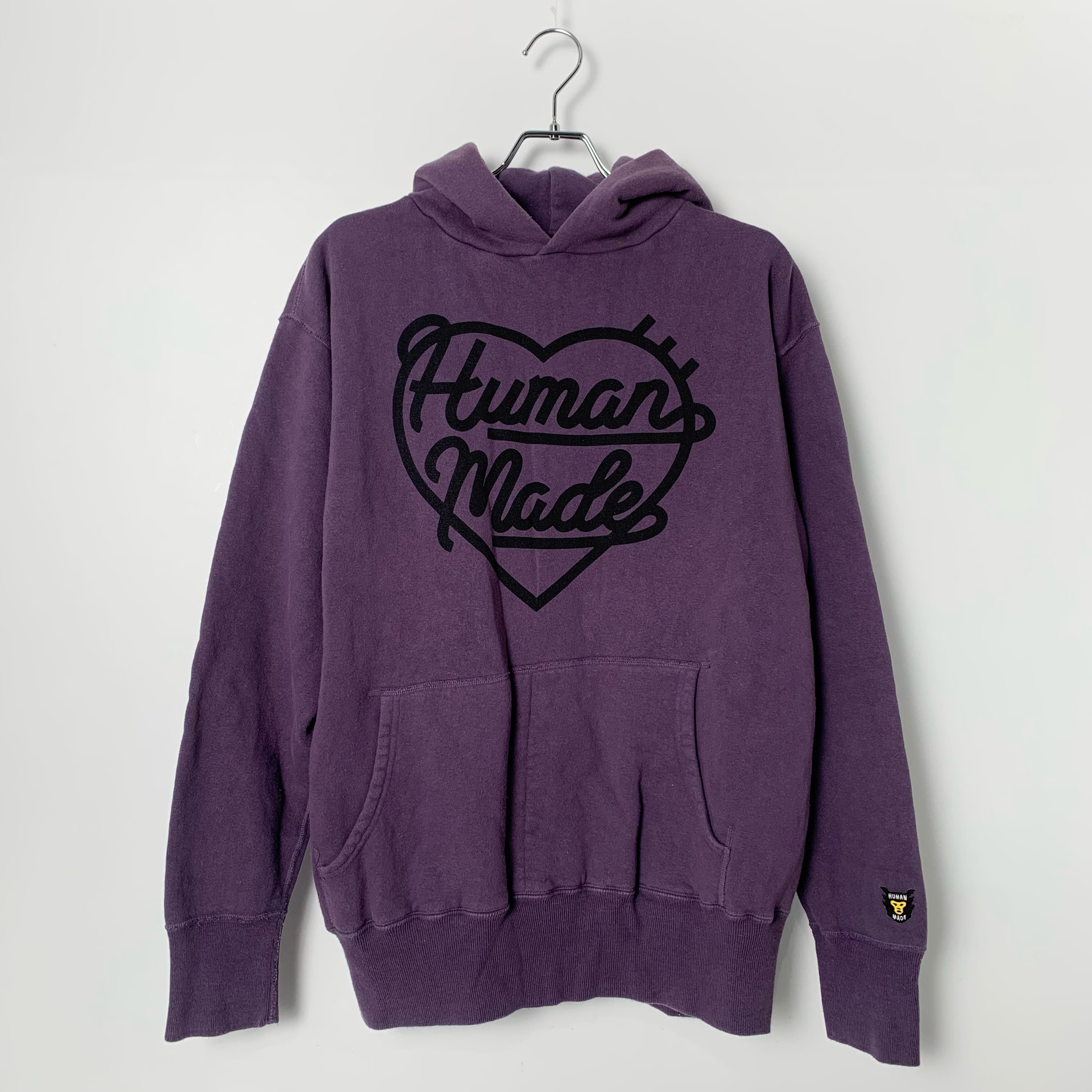 HUMAN MADE Heart Tsuriami Hoodie "Purple"