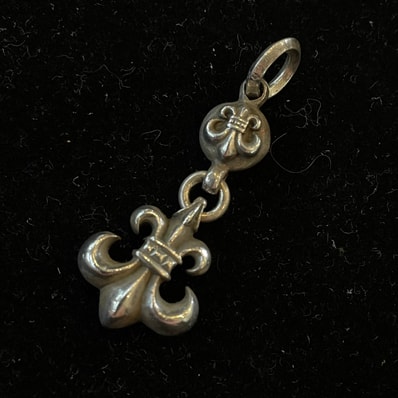 Chrome Hearts 1 Ball BS Flare Charm "Silver"