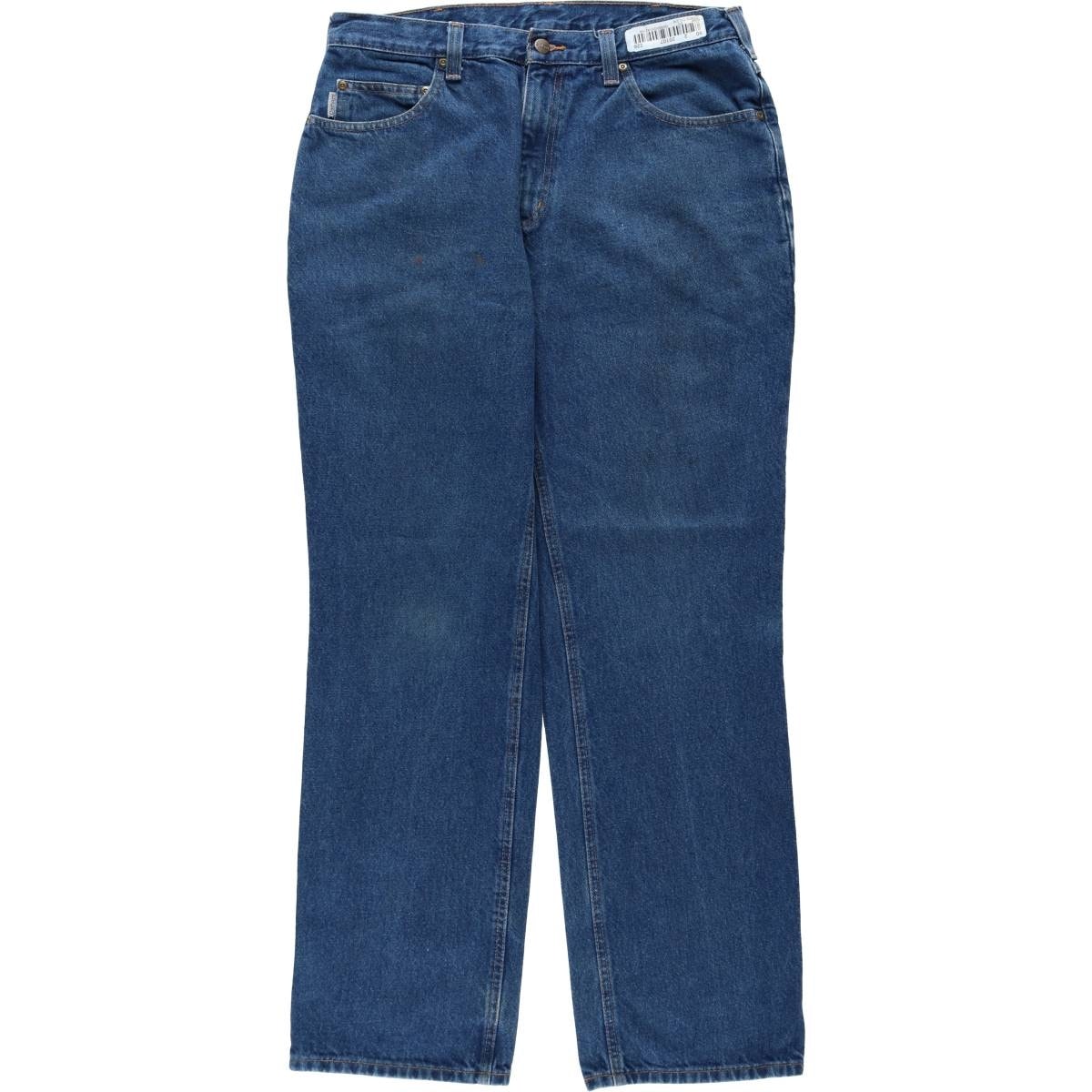 古着 カーハート Carhartt RELAXED FIT テーパードデニムパンツ メンズw34相当/eaa631129