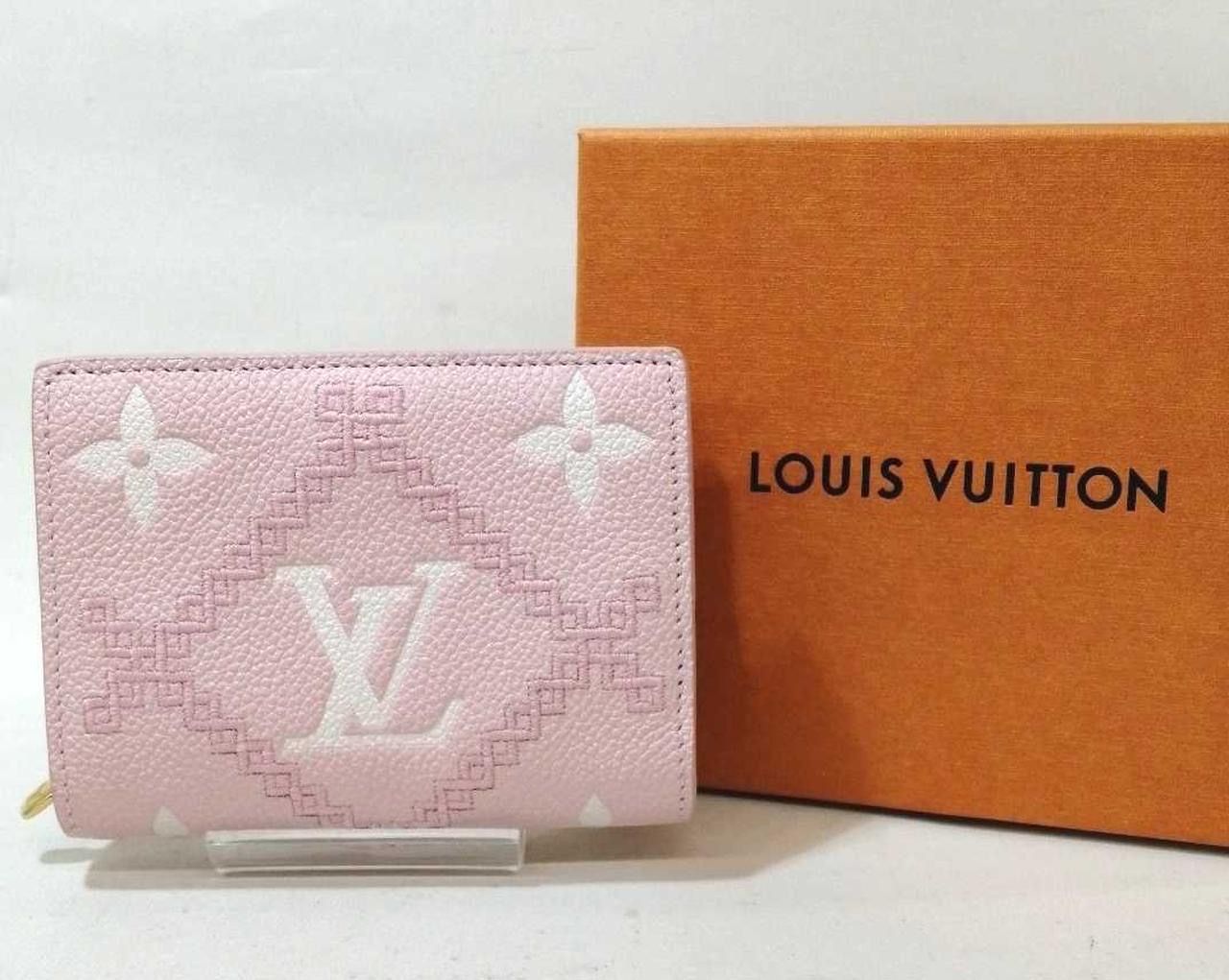 Louis Vuitton Clea Wallet Monogram Empreinte "Pink"