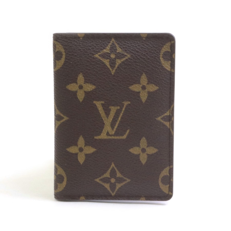 ルイ ヴィトン LOUIS VUITTON カードケース モノグラム ポルト カルト パス ヴェルティカル モノグラムキャンバス ブラウン ユニセックス M66541【中古】 56908j