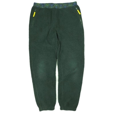J.W.Anderson x UNIQLO ジェイダブリューアンダーソン ユニクロ 別注 ボアフリースパンツ 341-446292 L Dark Green ボトムス g26295