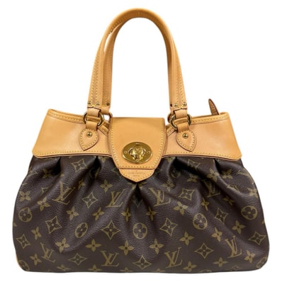 ルイヴィトン ボエシPM モノグラム ハンドバッグ モノグラムキャンバス M45715 ブラウン レディース LOUIS VUITTON 中古