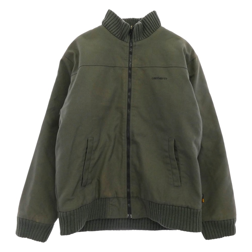 Carhartt カーハート ジャケット CORDURA コーデュラ 中綿 フルジップ ジャケット チャコール系 XL【中古】