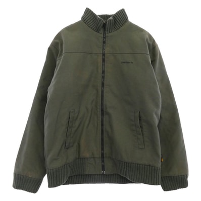 Carhartt カーハート ジャケット CORDURA コーデュラ 中綿 フルジップ ジャケット チャコール系 XL【中古】