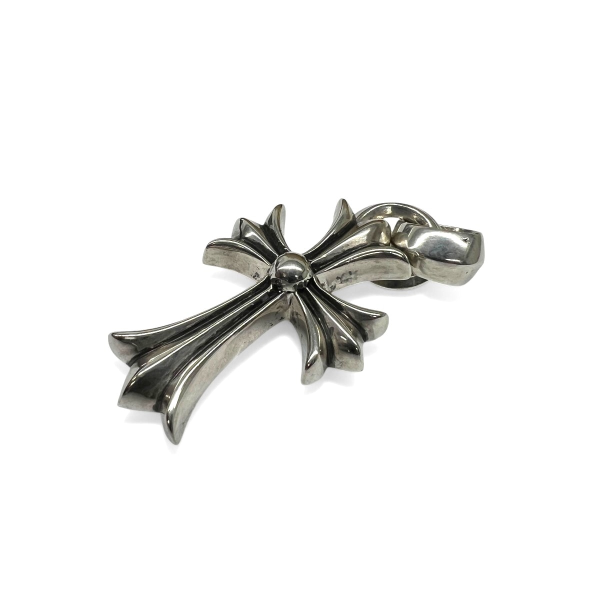 Chrome Hearts CH Cross Pendant Small / Plain Bail "Silver"