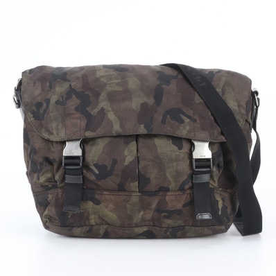 ■美品 プラダ カモフラージュ 迷彩 柄 カモフラショルダーバッグ