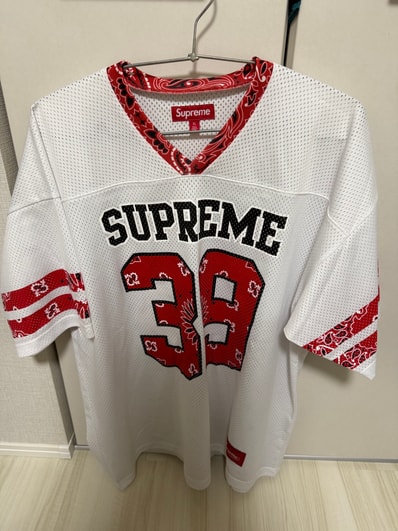 Supreme Bandana Football Jersey "White"