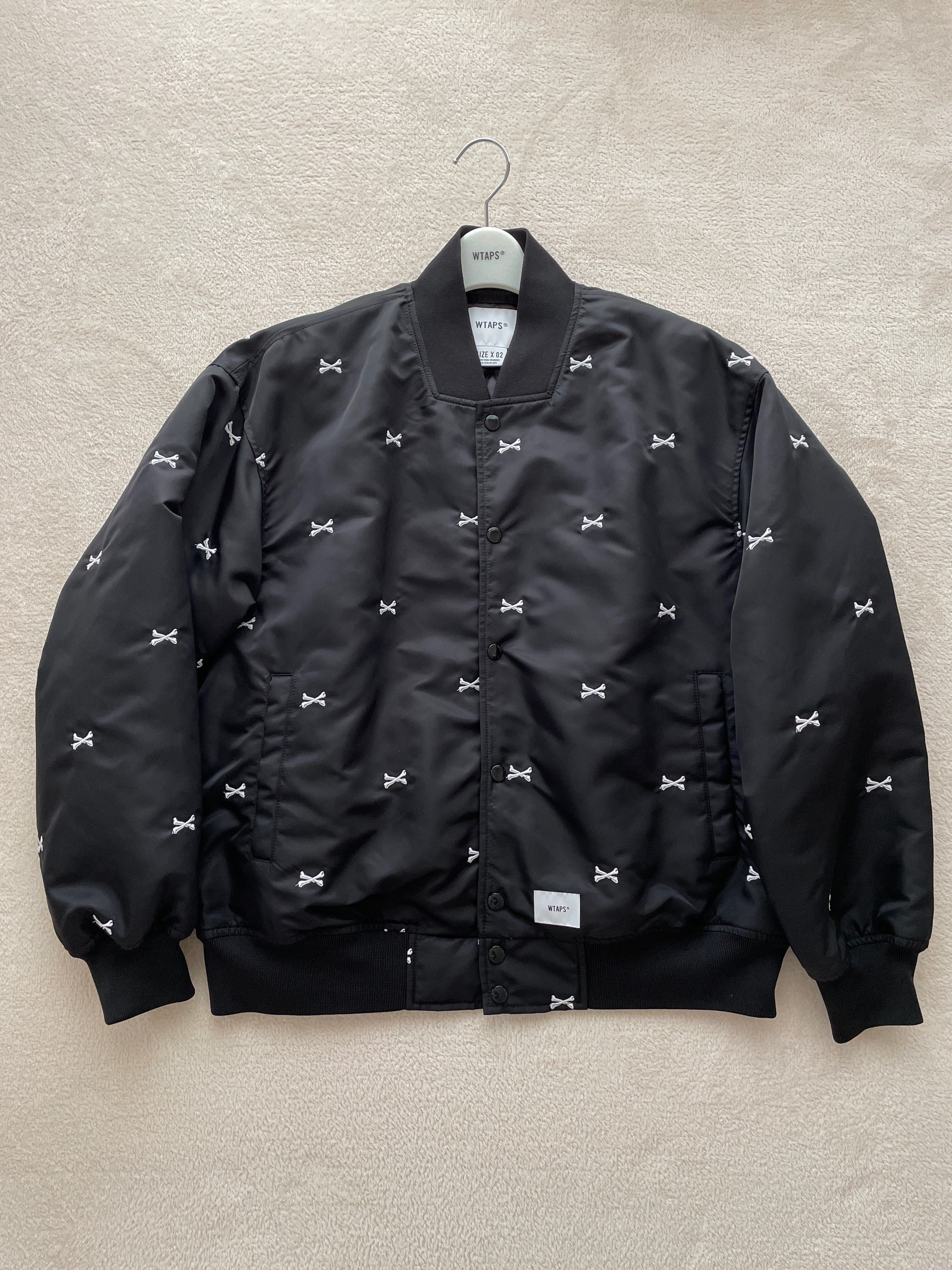 Wtaps TEAM / JACKET / NYLON. TWILL. TEXTILE "Black"